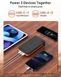A ADDTOP Solar Power Bank Charger (25000mAh)