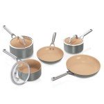 NINJA Non-Stick Ceramic Cookware Set, 5-Piece