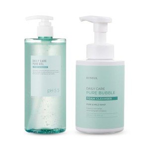 EUNYUL Pure Gel & Bubble Foam Cleanser Set