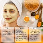 Vitamin C Kaolin Clay Turmeric Face Mask 5.29 Oz