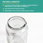 Craft A Brew Home Brewing Starter Kit Kombucha Tea Kit – Home Kombucha Kit – Fermentation Starter with Kombucha SCOBY – 1 Gallon