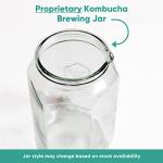 Craft A Brew Home Brewing Starter Kit Kombucha Tea Kit – Home Kombucha Kit – Fermentation Starter with Kombucha SCOBY – 1 Gallon