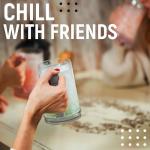 Granatan Set of 2 Frozen Beer Mugs For Freezer 16 oz, Clear Double Walled Beer Mugs With Handles