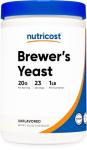 Nutricost Brewers Yeast Powder 1LB (16oz) - Non-GMO, Vegetarian Friendly