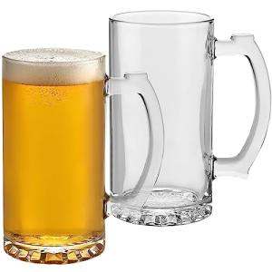 Classic Beer Mug Set - 4 Piece Glassware