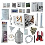 Master Fermentation Kit- 3 in 1 Make Your Own Hard Seltzer/Hard Cider/Mead reusable equipment from Must Bee Company- Mead Kit- Hard Cider KIt- Hard Seltzer Kit
