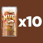 Mug Root Beer Mini Cans - 10 Pack