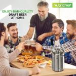 NutriChef Pressurized Growler Tap System
