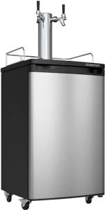 EdgeStar Dual Tap Stainless Steel Kegerator