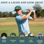 Cooling Golf Hat: Funny "Bogeys and Beers" Design