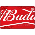 Budweiser Beer, 24 Pack Beer, 12 FL OZ Bottles