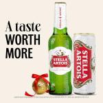 Stella Artois 12-Pack Bottles, 5% ABV