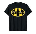 Funny Beer Drinking & Super Hero Parody Gift Shirt Beer Man T-Shirt