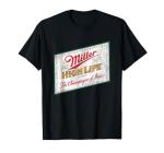 Miller High Life Champagne of Beer Vintage Label T-Shirt