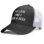 Supload Funny Beer Gifts for Men Dad Drinking Beer Hat for Beer Lovers Men Women Gifts for Drinkers Embroidered
