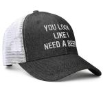 Supload Funny Beer Gifts for Men Dad Drinking Beer Hat for Beer Lovers Men Women Gifts for Drinkers Embroidered