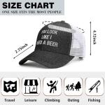Supload Funny Beer Gifts for Men Dad Drinking Beer Hat for Beer Lovers Men Women Gifts for Drinkers Embroidered