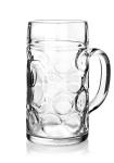 North Mountain Supply Oktoberfest Jumbo Glass Beer Mug - for Holding Large Quantities - 43 Ounces - 1