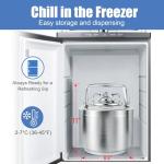 MRbrew New 1.6 Gallon Ball Lock Keg, Stainless Steel Beer Keg with Two Ball Lock Keg Fittings & Gasket Set, Double Ball Lock Post Corny Keg For Draft, Homebrew, Craft Beer, Cold Brew Keg for Party(6L)