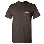 Smoky Mountain Moonshine T-Shirt American South Drinking Men's Novelty Shirt Brown Large