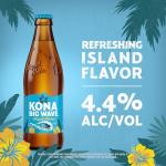 Kona Big Wave Golden Ale, 6 pk, 12 oz bottles, 4.4% ABV