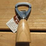 Nagao WY-11 Waiwai Kitchen Bottle Opener, 4.4 inches (11.1 cm), Stainless Steel, Wood, Made in Japan
