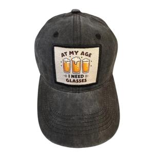 Popfizzy Beer Drinking Hat for Men and Women, Alcohol Gifts for Drinkers, Funny Beer Hat, Baseball Cap with Funny Sayings