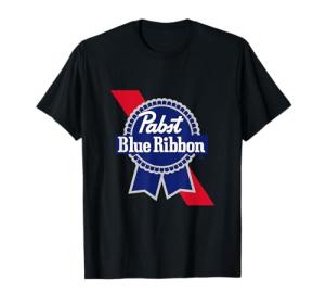 Pabst Crest and Ribbon Licensed Logo T-Shirt