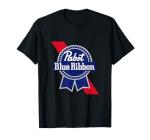 Pabst Crest and Ribbon Licensed Logo T-Shirt