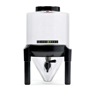 BrewDemon Conical Fermenter by Demon Brewing Company - Frost - NO NEED TO SIPHON 25% Heavier Duty Beer-Cider-Mead-Wine-Kombucha Fermenter Brewing System