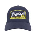 Tee Luv Leinenkugel's Summer Shandy Trucker Style Beer Hat (Navy Blue/White)