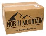 North Mountain Supply 12 Ounce Long-neck Amber Beer Bottles - Case of 24