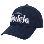 Modelo Cerveza Dad Hat, Cotton Baseball Cap with Embroidered Logo, Adjustable Baseball Hat, Blue, One Size