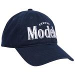 Modelo Cerveza Dad Hat, Cotton Baseball Cap with Embroidered Logo, Adjustable Baseball Hat, Blue, One Size