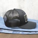 Rural Cloth America We Grow Beer Adjustable Snapback Hats (US, Alpha, One Size, Black)