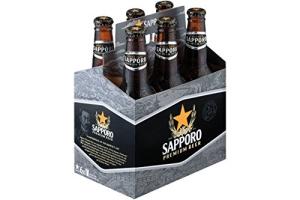 Sapporo Lager 6Pk, 12 Fz