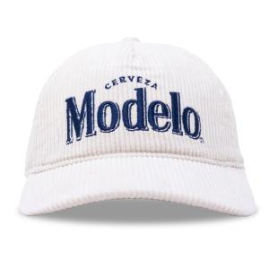 Ripple Junction Modelo Men's Corduroy Adjustable Hat Officially Licensed Cream