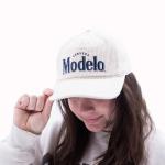 Ripple Junction Modelo Men's Corduroy Adjustable Hat Officially Licensed Cream