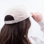 Ripple Junction Modelo Men's Corduroy Adjustable Hat Officially Licensed Cream