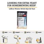 Craft A Brew - LalBrew Windsor™ - British Style Ale Yeast - For Craft Lagers - Ingredients for Home Brewing - Beer Making Supplies - (1 Pack)