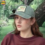 Popfizzy Beer Drinking Hats for Men and Women, Funny Hats for Adults, Beer Drinkers Gift, Humorous Baseball Caps, Adjustable