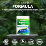 Best Naturals 2 Pack 100% Pure Brewers Yeast Powder - 16 oz - Supports for Increased Breast Milk Supply During Breastfeeding, Lactation, Digestive Health