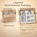 1 Gallon Mead Making Kit for Beginners, Honey Wine Brewing Kit with Glass Fermenter, Airlock System, Hydrometer, Siphon Tubing and 4×34oz Storage Bottles, Complete Home Fermentation Set