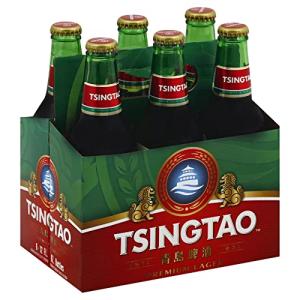 Tsingtao Pale Lager, High Malty Flavor, 4.8 % Abv, 12 Oz, 6 Ct