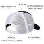 Bioworld Pabst Blue Ribbon 3D Embroidered Logo Blue Trucker Hat