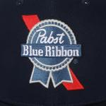 Bioworld Pabst Blue Ribbon 3D Embroidered Logo Blue Trucker Hat