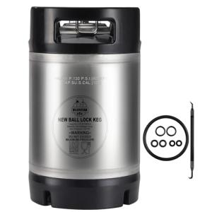 2.5 Gallon Stainless Steel Ball Lock Keg