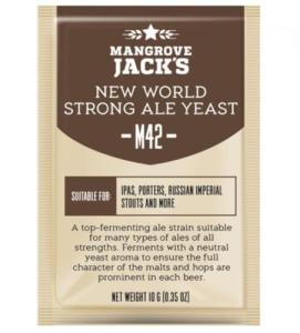 Mangrove Jack’s M42 New World Ale Yeast 10g