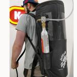 JetKeg KEG BACKPACK For 5 Gallon Corny or Sixtel Beer Keg KL12560 from Kegland - Become An Instant Legend!