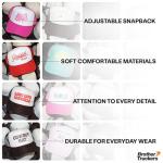 Premium Embroidered Trucker Hat Collection | Vintage Adjustable Snapback Baseball Hats for Men & Women (US, Alpha, One Size, Beer Me | Brown/Natural)